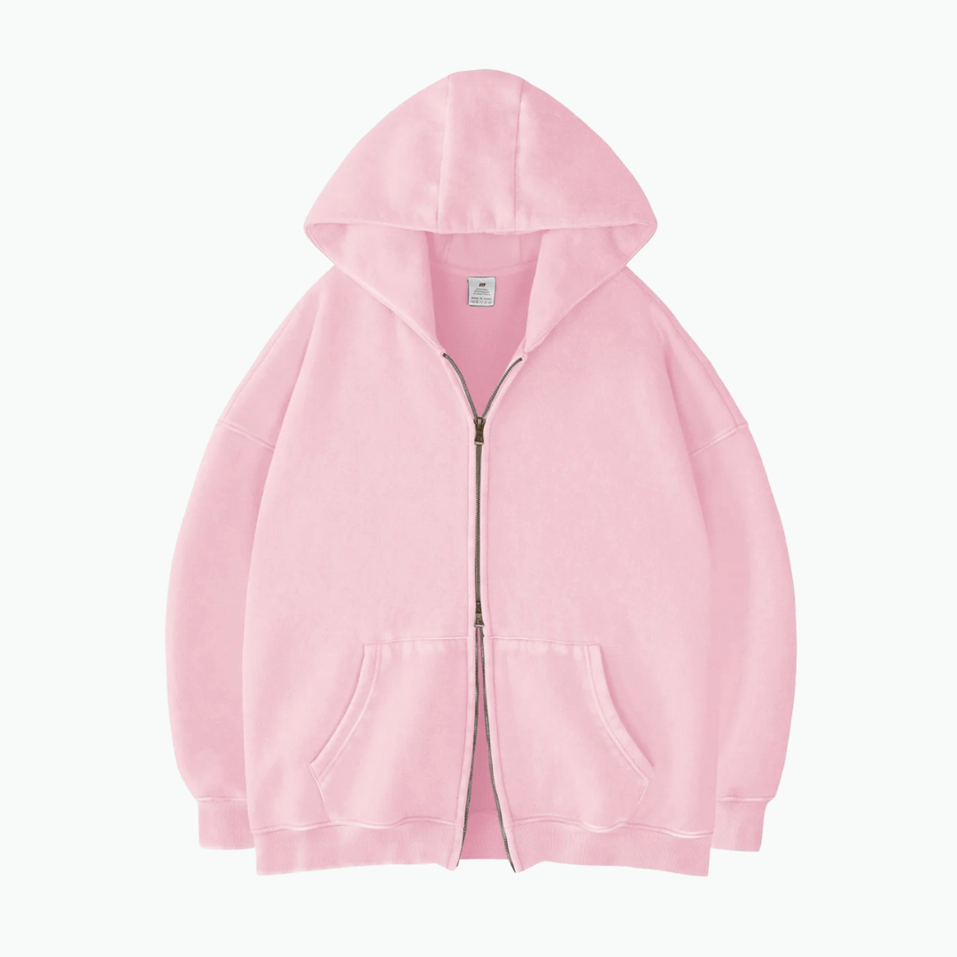 COLESICE ZIP WASH HOODIE